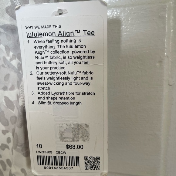 Lululemon Align Tee Size 10 - Picture 2 of 3